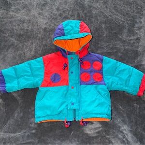 Brambilla Vintage Colorblock Coat